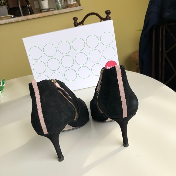 Boden Black Suede Boots - Picture 9 of 14